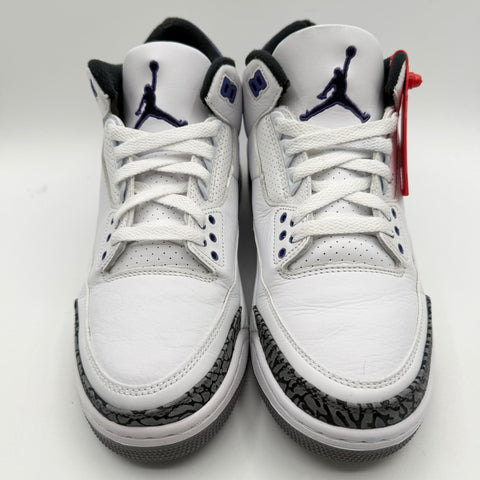Air Jordan 3 Retro 'Dark Iris (2022)' | US M 9 (No Box)