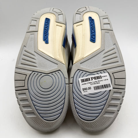 Jordan 3 Retro 'Lucky Shorts' | US M 8.5 (No Box)