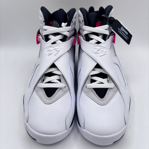 Air Jordan 8 Retro 'White True Red (2025)' | US M 10