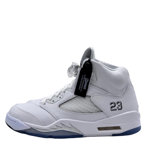 Air Jordan 5 Retro 'Metallic White (2015)' | US M 11