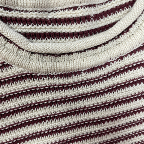 Vintage Knit Striped Sweater Tank | US LG