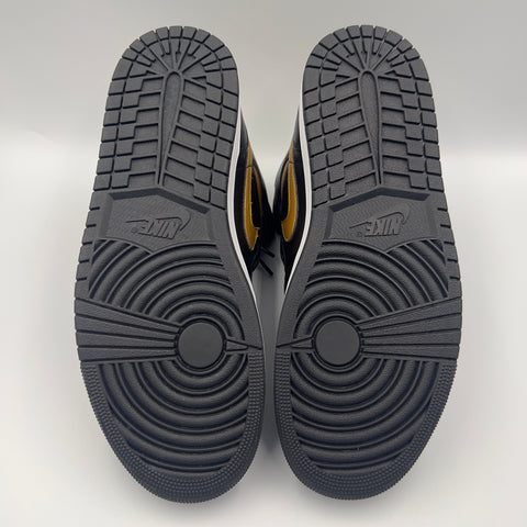Air Jordan 1 Mid 'Black Metallic Gold (2024)' | US M 11