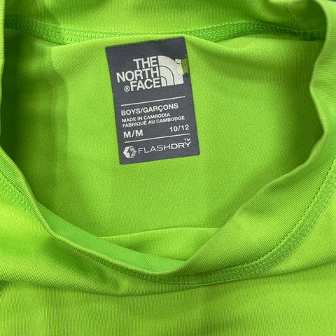 The NorthFace FlashDry Tech Athletic/Swim Hybrid Long Sleeve Tee 'Neon Green' | US Y MED