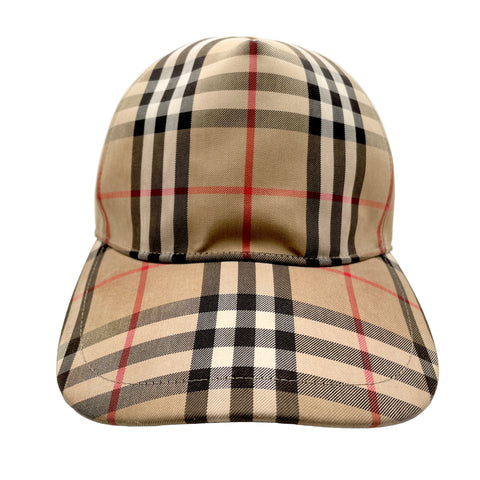 Burberry Logo Applique Vintage Check Baseball Cap 'Archive Beige' | US M One Size