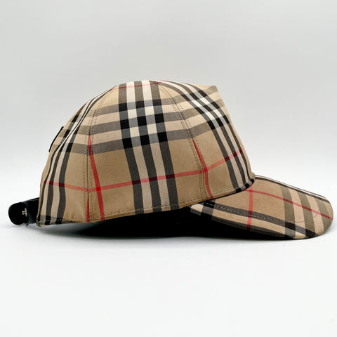 Burberry Logo Applique Vintage Check Baseball Cap 'Archive Beige' | US M One Size
