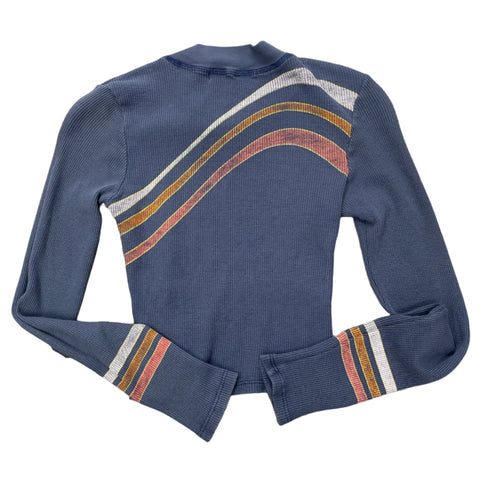 Day Dreamer For Free People Vintage Henly Pink Floyd Crop Sweater | US XS