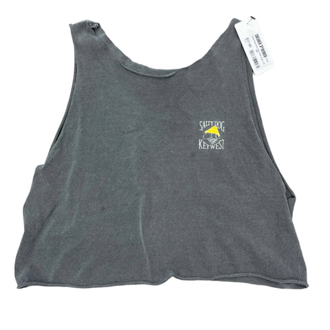 Salty Dog Cafe Crop Tank 'Grey' | US SM