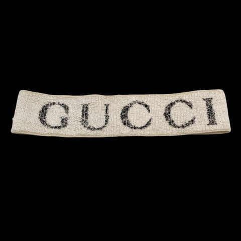 Gucci Logo Headband 'White' US M Large