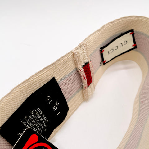 Gucci Queen Headband 'Ivory Red Green' | US M Medium
