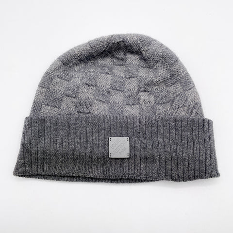 Louis Vuitton Neo Petit Damier Beanie 'Light Grey' | US M One Size