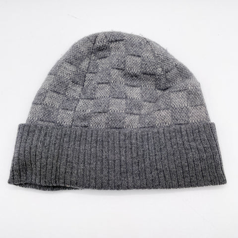 Louis Vuitton Neo Petit Damier Beanie 'Light Grey' | US M One Size