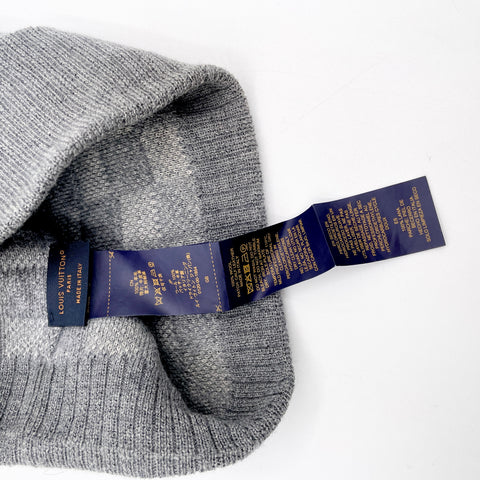 Louis Vuitton Neo Petit Damier Beanie 'Light Grey' | US M One Size