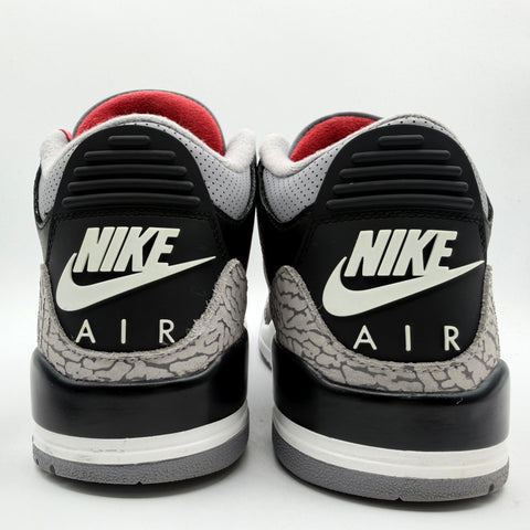 Air Jordan 3 Retro 'Black Cement (2024)' | US M 9