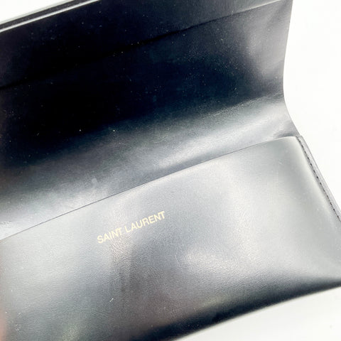 Saint Laurent YSL Flat-Top Rectangle Sunglasses 'Black' | US M One Size