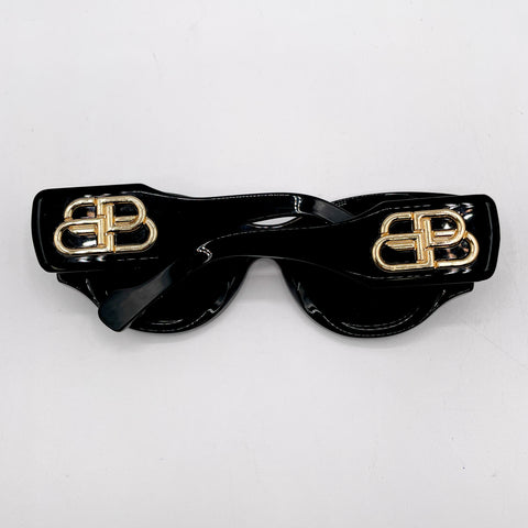 Balenciaga Round Sunglasses 'Black Gold' | US W One Size