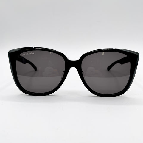 Balenciaga Unisex Logo Print Sunglasses 'Black' | One Size