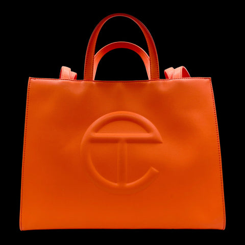 Telfar Large Shopping Bag 'Orange' | US W Large