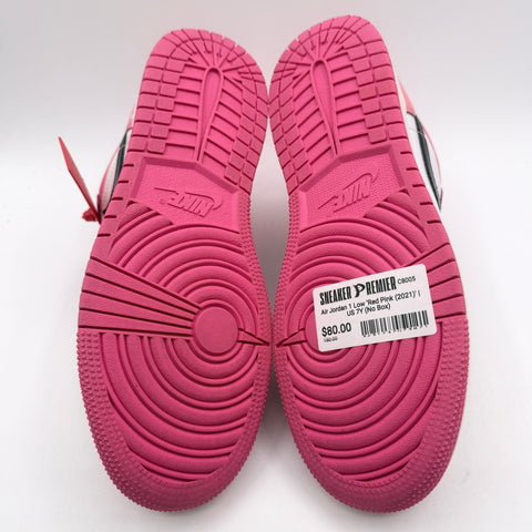 Air Jordan 1 Low 'Red Pink (2021)' | US 7Y (No Box)