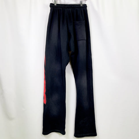 Hellstar Motion Blur Sweatpants 'Black' | US M Small