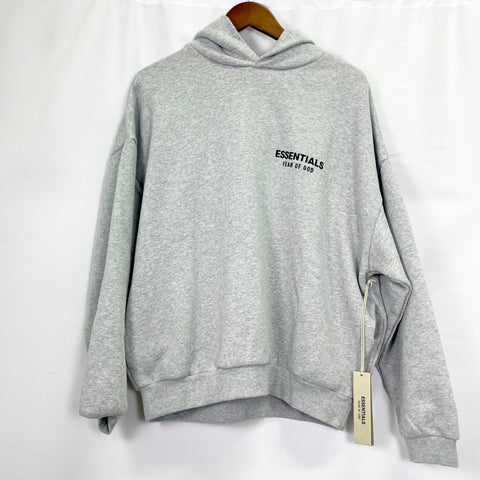 Fear Of God Essential Hoodie 'Light Grey' | US M X-Small