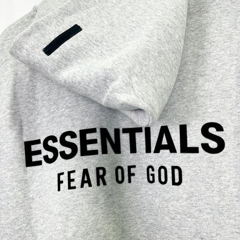 Fear Of God Essential Hoodie 'Light Grey' | US M X-Small