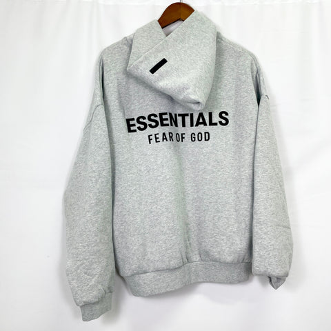Fear Of God Essential Hoodie 'Light Grey' | US M X-Small