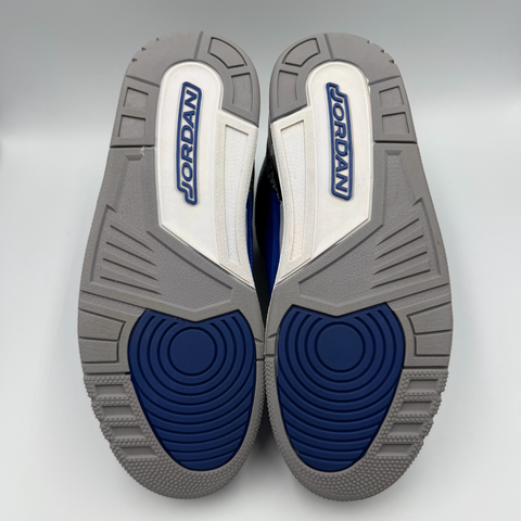 Jordan 3 Retro 'Varsity Royal Cement (2020)' | US M 10 (No Box)