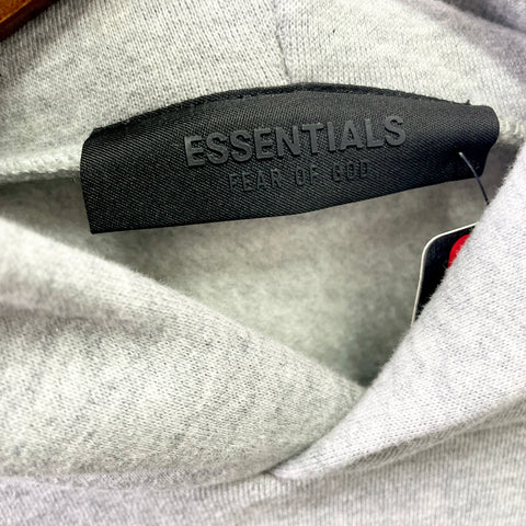 Fear Of God Essential Hoodie 'Light Grey' | US M X-Small