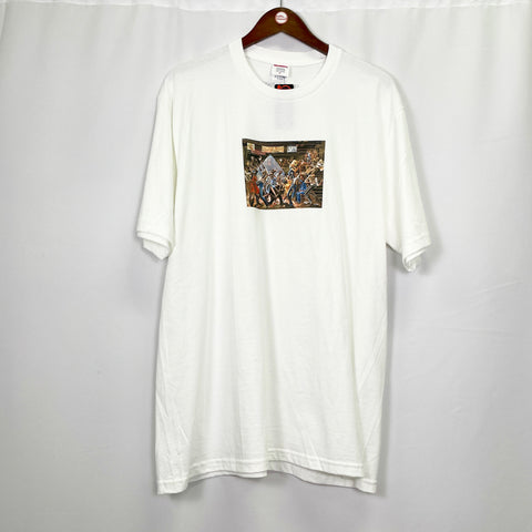 Supreme Ernie Barnes Tee 'White' | US M X-Large