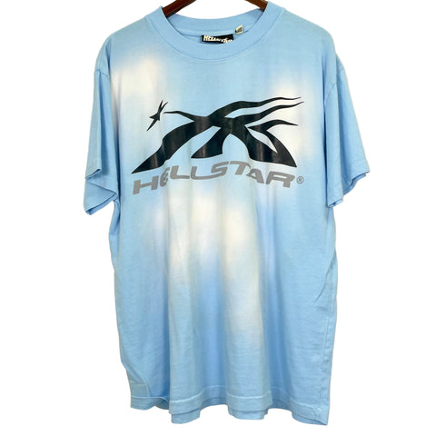 Hellstar Sport Core Logo Gel Tee 'Blue' | US M Large