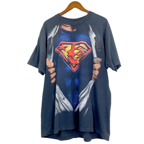 Hellstar Superman Tee 'Black' | US M X-Large