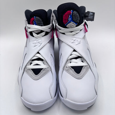 Air Jordan 8 Retro 'White True Red (225)' | US M 8.5