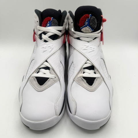 Air Jordan 8 Retro 'White True Red (2025)' | US M 12