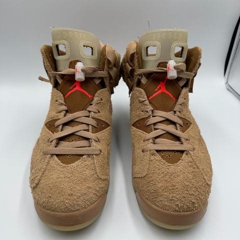 Jordan 6 Retro 'Travis Scott British Khaki' (2021) | US M 9