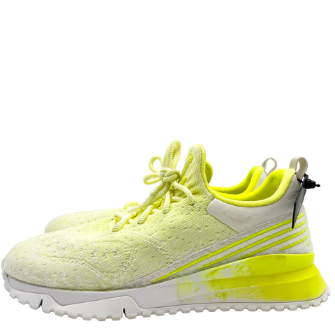 Louis Vuitton Trainer 'Light Yellow Cotton Fabrics' | US M 9