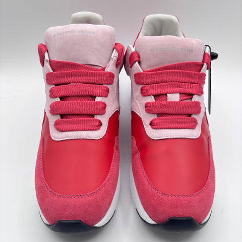 Alexander McQueen Pelle S. Gomma Runner 'Pink Red' | EU W 39.5 / US W