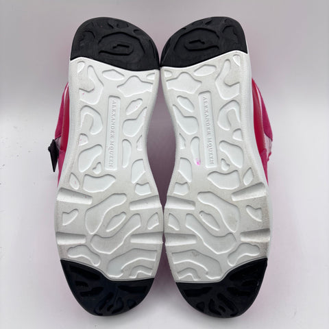 Alexander McQueen Pelle S. Gomma Runner 'Pink Red' | EU W 39.5 / US W