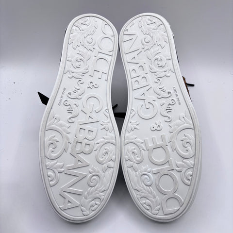 Dolce & Gabbana Portofino 'Printed Crown Embroidery Patch White' | EU M 44 / US M 11