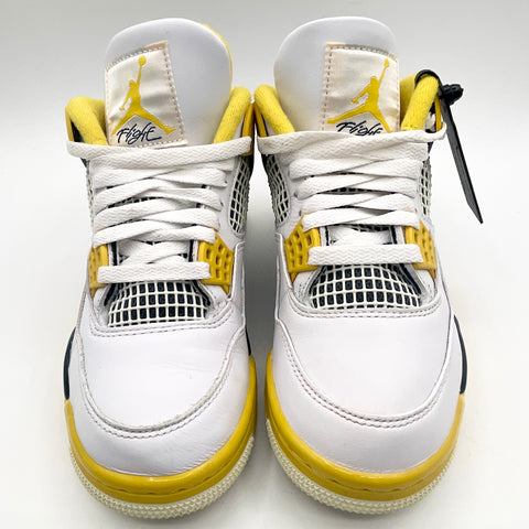 Air Jordan 4 Retro 'Vivid Sulfur (2024)' | US W 6 / US GS 4.5Y (No Box)