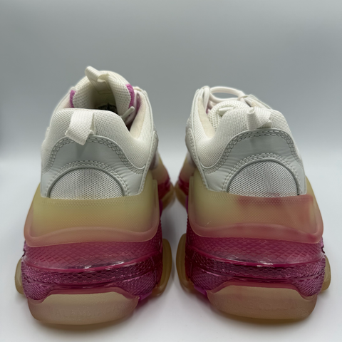 Balenciaga Triple S Clear Sole  'Pink White' | EU 40 | US M 7