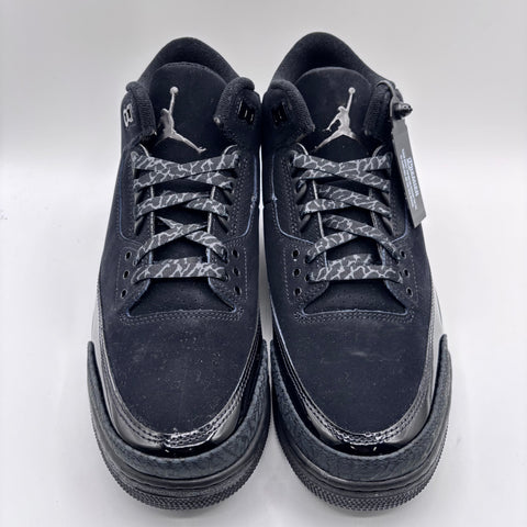 Air Jordan 3 Retro 'Black Cat (2025)' | US M 10