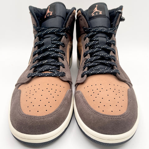 Air Jordan 1 Mid SE 'Dark Chocolate (2021)' | US M 12