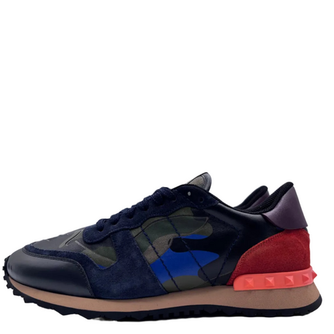 Valentino Garavani Rockrunner Trainer 'Navy Camouflage' | EU M 42 / US M 9