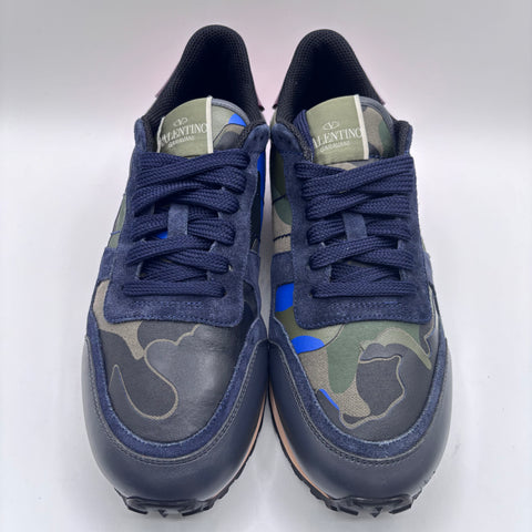 Valentino Garavani Rockrunner Trainer 'Navy Camouflage' | EU M 42 / US M 9