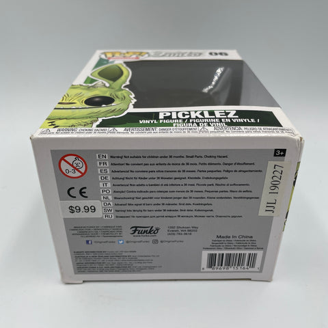 Funko Pop! Monsters Picklez Vinyl Figure 'Green' #06