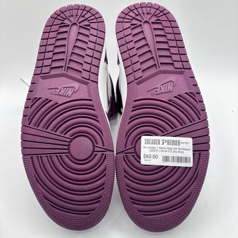 Air Jordan 1 Retro High OG 'Bordeaux (2021)' | US M 9.5 (No Box)