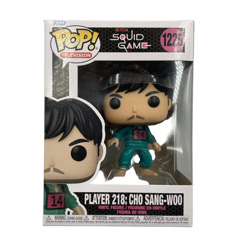 Funko Pop! Squid Game Player 218 Cho Sang-Woo Vinyl Figure #1225