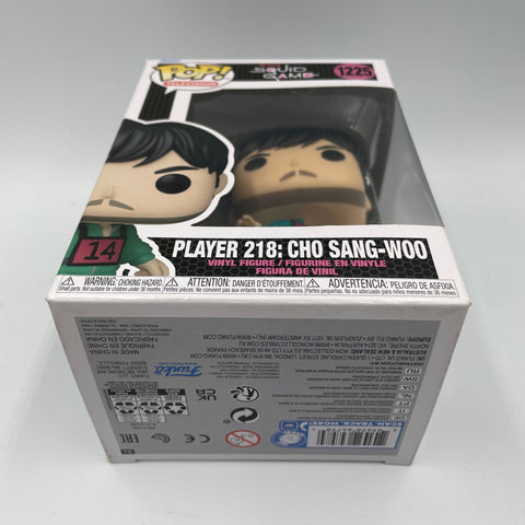 Funko Pop! Squid Game Player 218 Cho Sang-Woo Vinyl Figure #1225