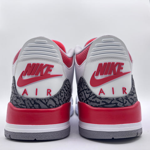 Air Jordan 3 Retro 'Fire Red (2022)' | US M 12