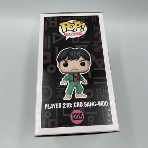 Funko Pop! Squid Game Player 218 Cho Sang-Woo Vinyl Figure #1225